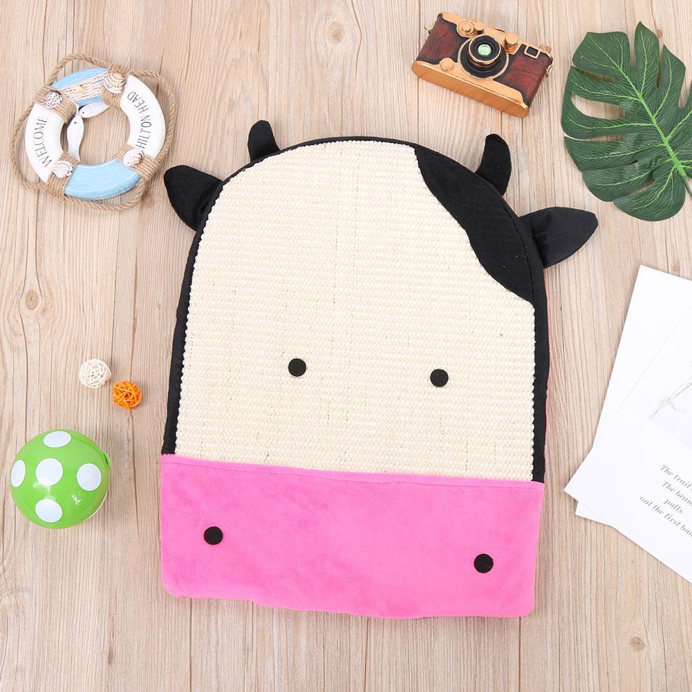 Sisal Jocestyle Cat Scratching Board Cute Cartoon Cat Scratcher