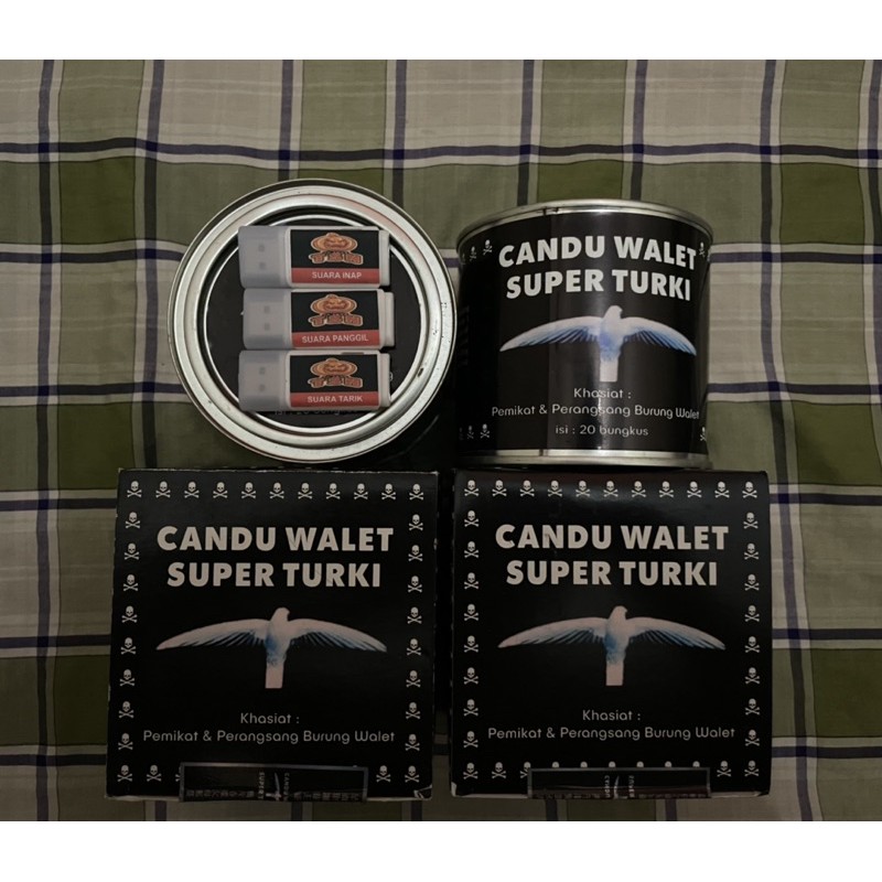 CANDU WALET CAP SUPER TURKI PERKALENG ISI 20 BUNGKUS (BONUS FLASHDISK SI ST SP & GRATIS ONGKIR)