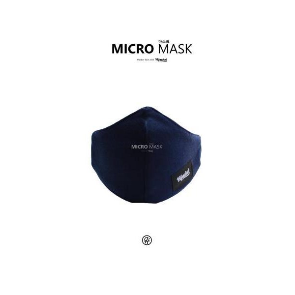 ⭐BEBAS ONGKIR⭐ MICRO MASKER BY HIJACKET MASKER UNISEX BAHAN KAIN MASKER COWO CEWE MURAH & KEREN-NAVY