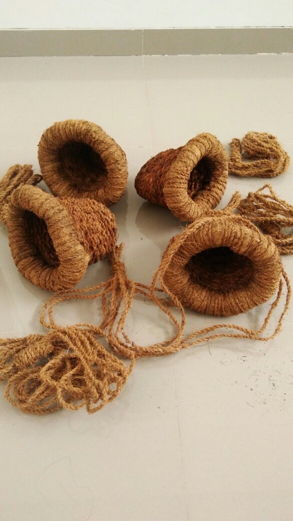 Pot Gantung Pot Serabut Kelapa Sabut Kelapa Pot Anggrek E