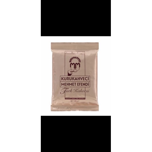 

Kopi Turki Kurukahveci Mehmet Efendi - 100gram