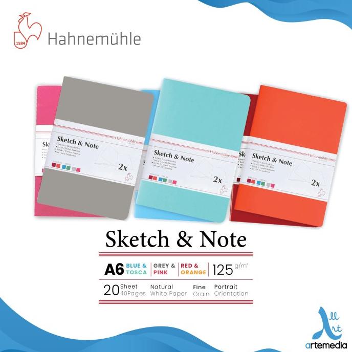 

Buku Sketsa Hahnemuhle Sketch & Note A6 Stitch Bound Sketchbook