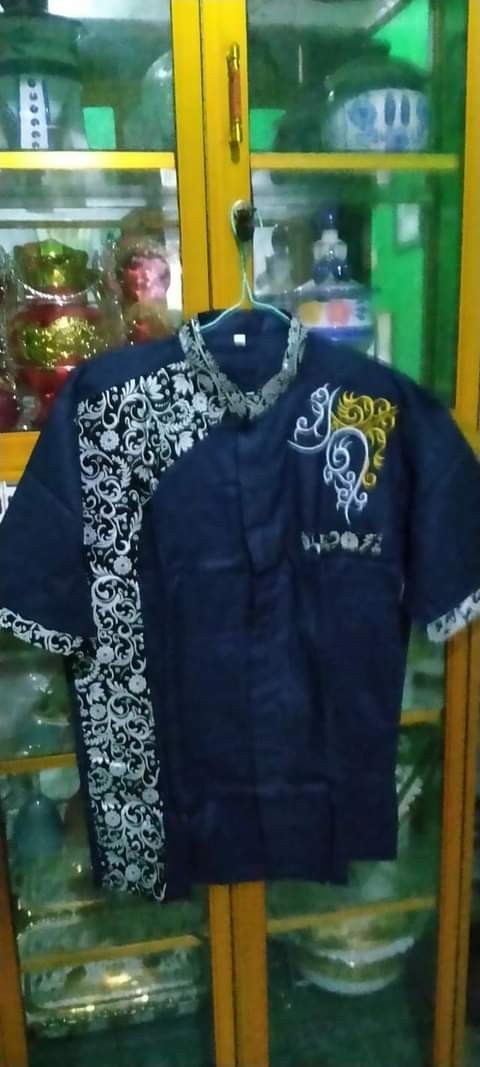 Kemeja Kombinasi Casual