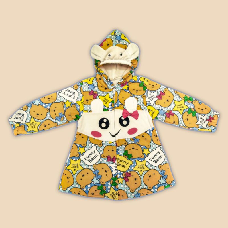 Jaket Bayi Balita 9bln-2Thn Perempuan / Jaket Sepeda Motor Bayi