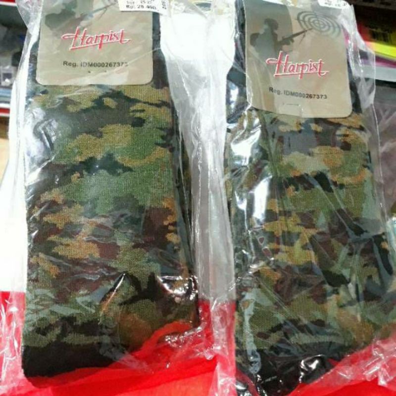 KAOS KAKI PDL TEBAL /KAOS KAKI TNI SUPER TEBAL / KAOS KAKI PDL TNIKAOS KAKI PDL HITAM TEBAL/KAOS KAKI TNI SUPER TEBAL/KAOS KAKI PRIA / Kaos Kaki TNI Tebal PDL Tentara Polisi Harpist Doreng / PDH Brimob / Kaos Kaki Loreng / Kaos Kaki kerja Satpam