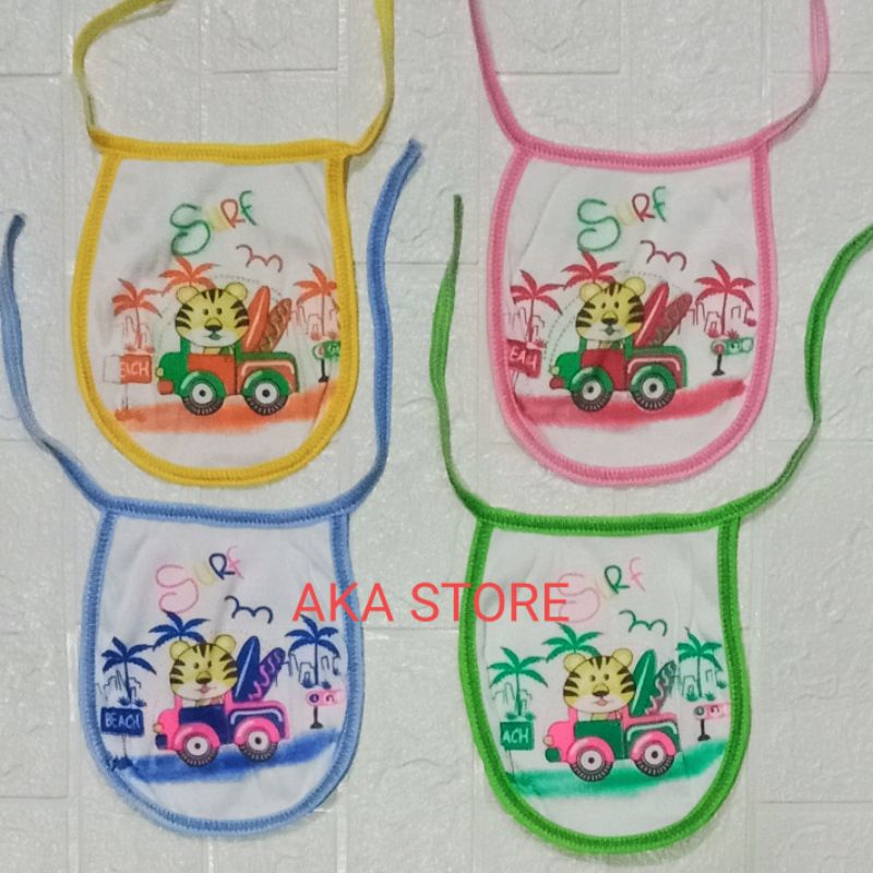 3pcs Celemek makan / alas iler bayi murah