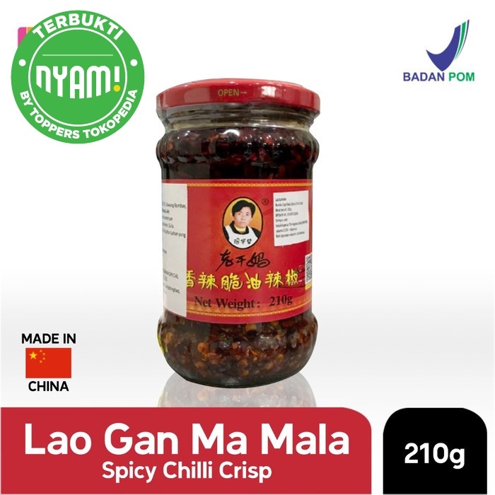 

Spicy Chili Crisp Lao Gan Ma 210G Mala Sauce 019