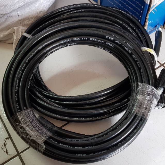 Selang jet cleaner - high pressure hose 6090 psi 10 meter