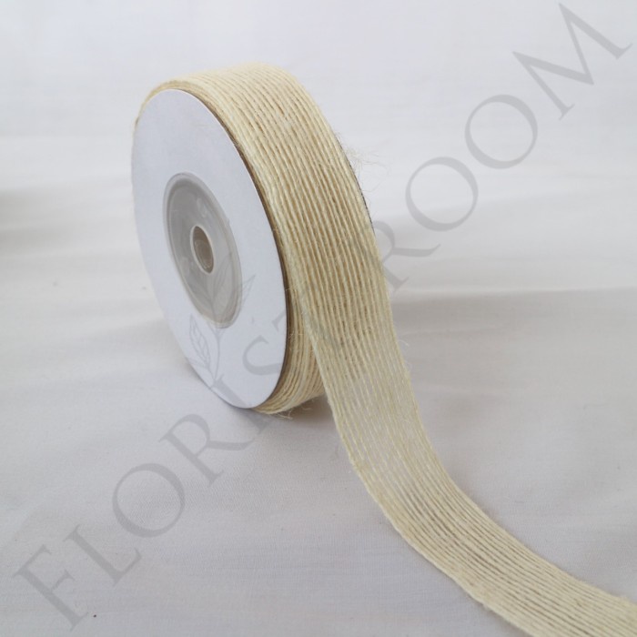 

Ginger- Vintage Ribbon ±2.5cm Cream - Rustic - DIY - Pita - Cream