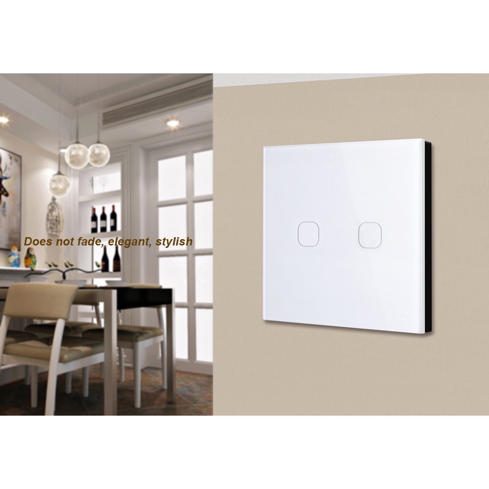 Saklar Lampu Luxury Touch LED with Remote Switch - TaffLED XJG-DH001