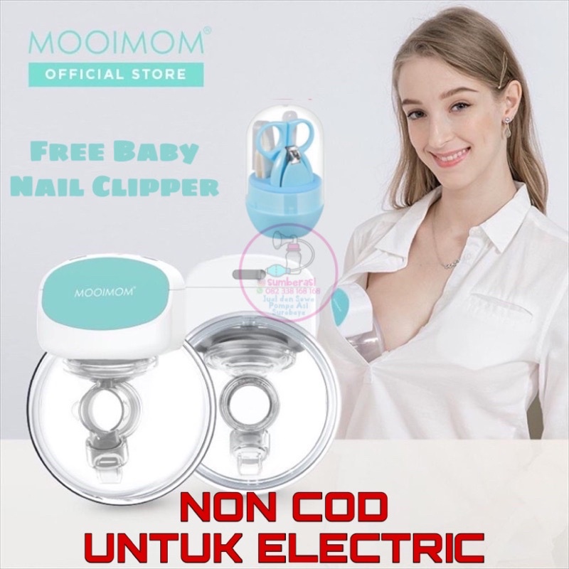 Mooimom M2 Handsfree Breastpump Pompa Asi