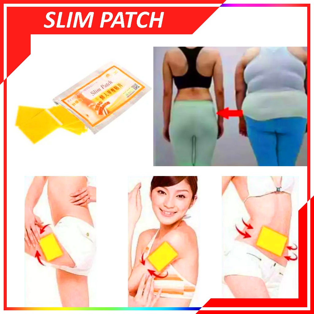 Slim Patch Koyo Pelangsing 100% Original / Slimmer Body Slim Patch Isi 10 Pcs Ampuh / Koyo Pelangsing Pembakar Lemak / Slim Patch Pembakar Lemak &amp; Selulit Termurah