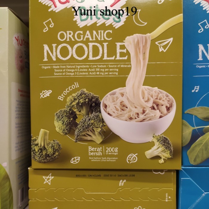 

yummy bites organic noodle brocolli 200gr