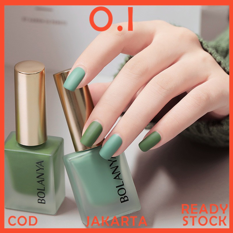 [10ML] Bolanya Kutek Matte Halal Peel Off Bisa Dikupas Kuteks Muslimah