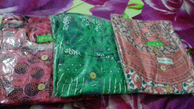 Abaya Gamis Batik Hap Batik  Jumbo Busui