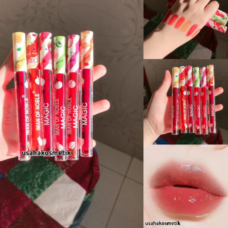 ORIGINAL H/PCS LIP TINT MATTE HARUM FRUIT IMAN OF NOBLE NO.7057