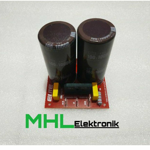 Kit PSU 2 X Elco Nippon Chemicon 10000uF 100V Plus Skun Pcb