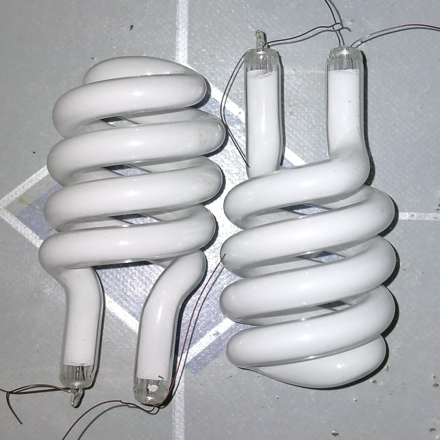 Kaca Lampu Spiral Kencur triben 14watt