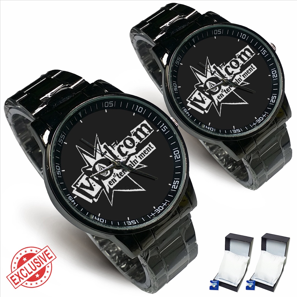 Jam Tangan Rantai Couple VOLCOM (Nice)