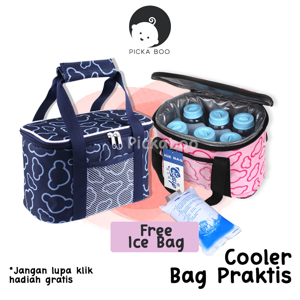 Cooler Bag Asi Thermal Insulated Simpan Tahan Lama Bahan Tebal