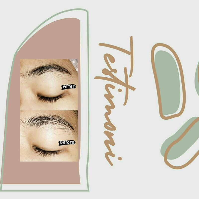 SERUM BULU MATA DAN ALIS BERBAHAN ALAMI