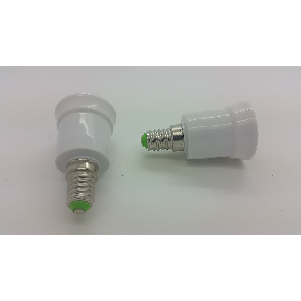 Fitting E14 to E27 Base LED Light Lamp Bulb Adapter Converter