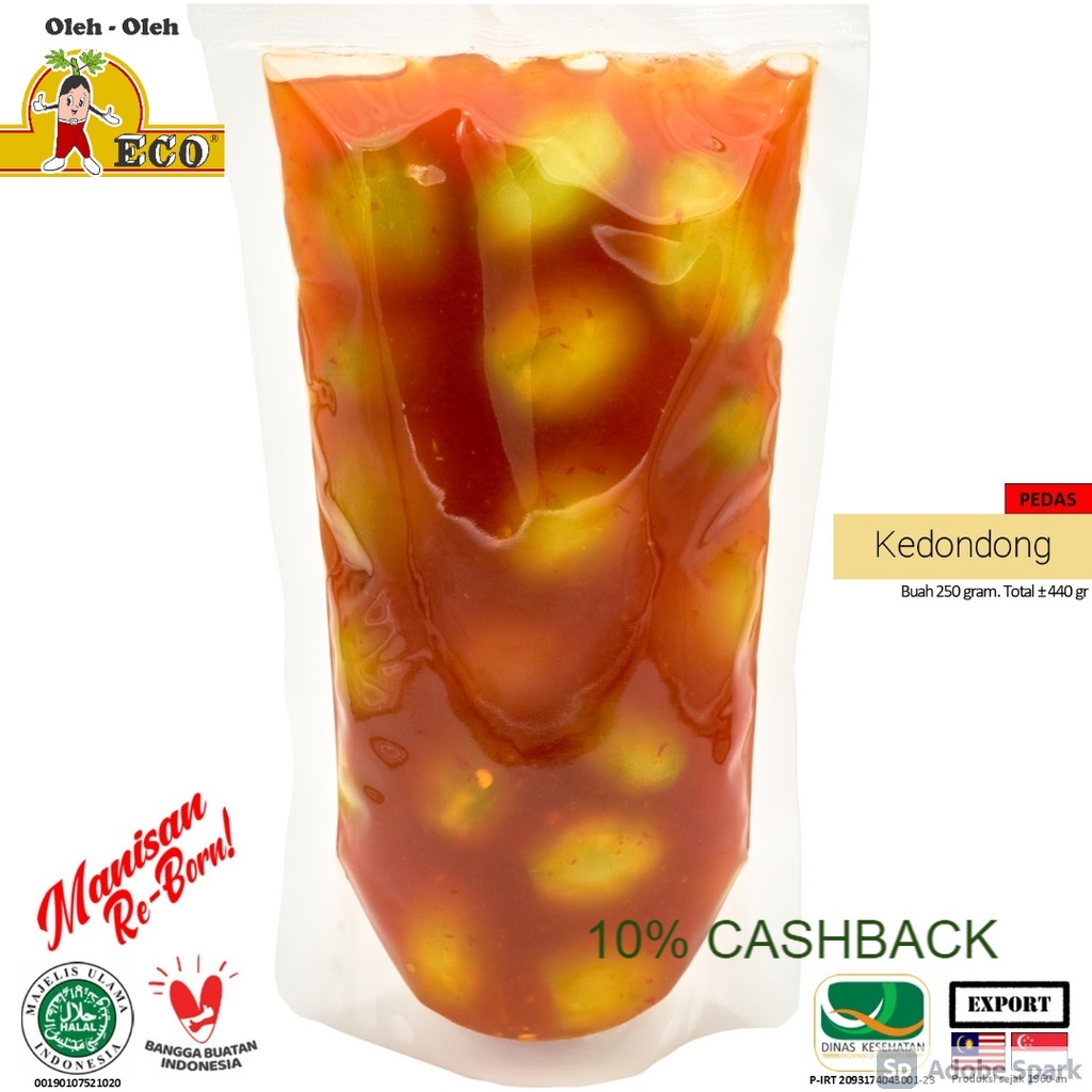 

Camilan - Asinan Dondong Pedas Segar Bulala