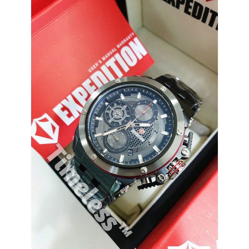 Jam tangan pria Expedition E 6748 M Black