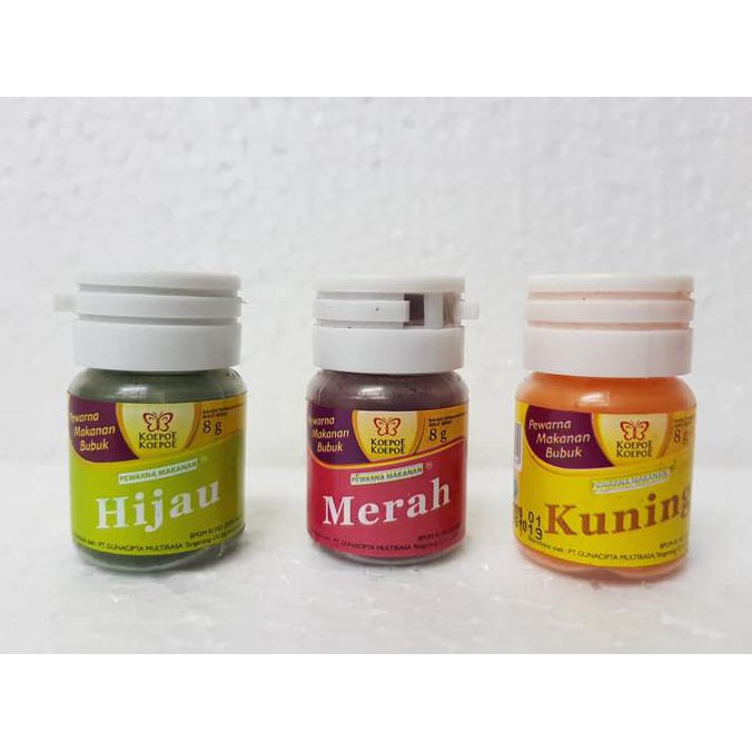 

31.87-Kue- Kupu2 Pewarna Bubuk 8G - Kuning -Terlengkap-Termurah-Dijamin.
