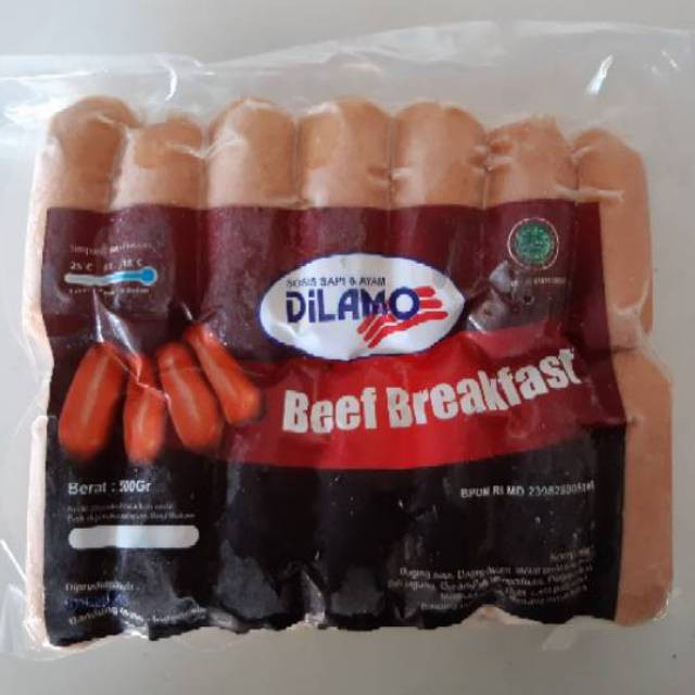 

DILAMO SOSIS BREAKFAST 500 gram