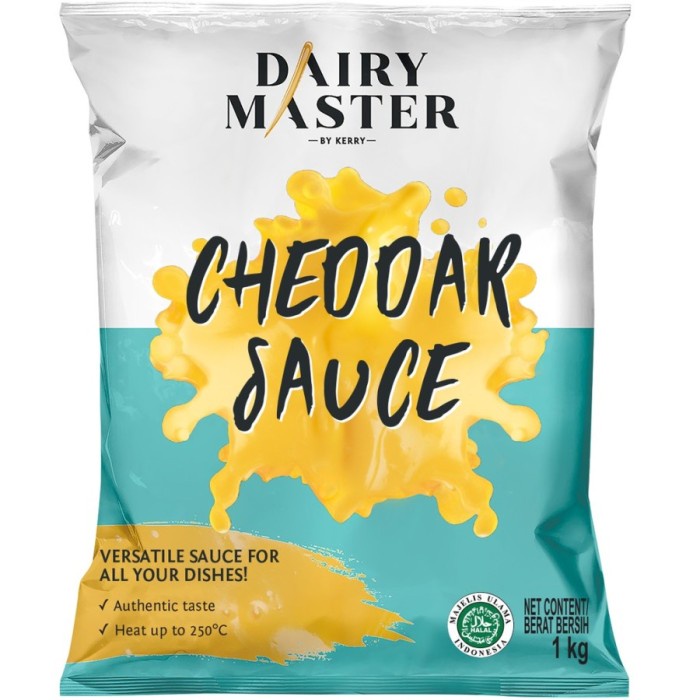 

Saus Saos Keju Signature Cheddar Chedar Cheese Sauce Cair Dairy Master 500Gram 1Kg