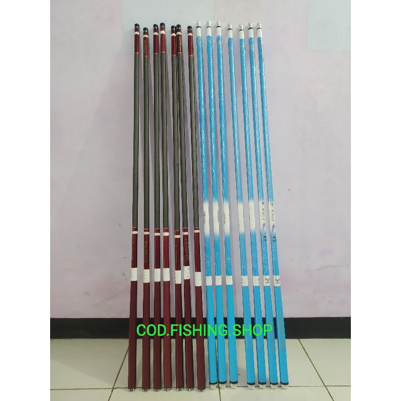 TEGEK DAIWA RED ROSE & SKY BLUE 360-390PROMO MURAHHH SUPER KAKU