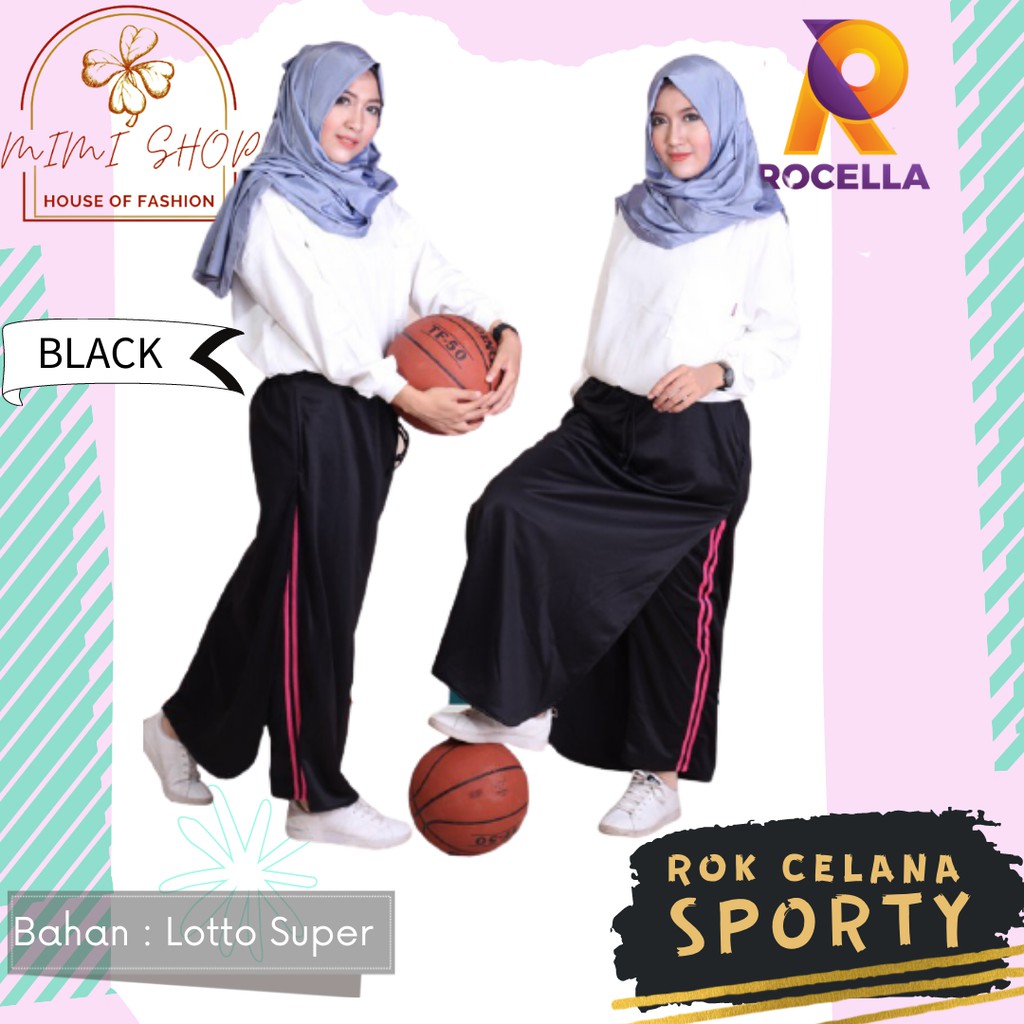 CELANA OLAHRAGA SYAR'I ROCELLA CELANA OLAHRAGA WANITA CELANA TRAINING TRENING ROCELLA SPORTY