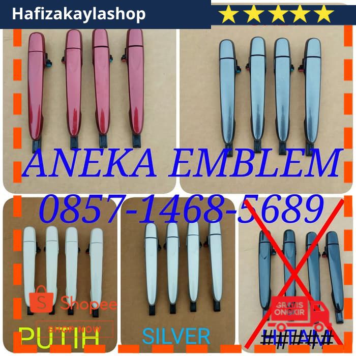 Part mobil original - 4 pc - handle pintu allnew xenia - handle pintu great xenia zn 147