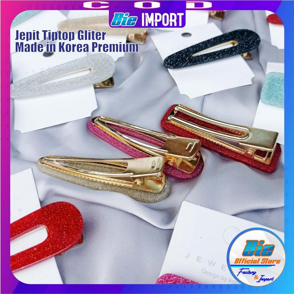 Jepit Rambut Made in Korea Gliter Diamond Premium Impor Best Seller