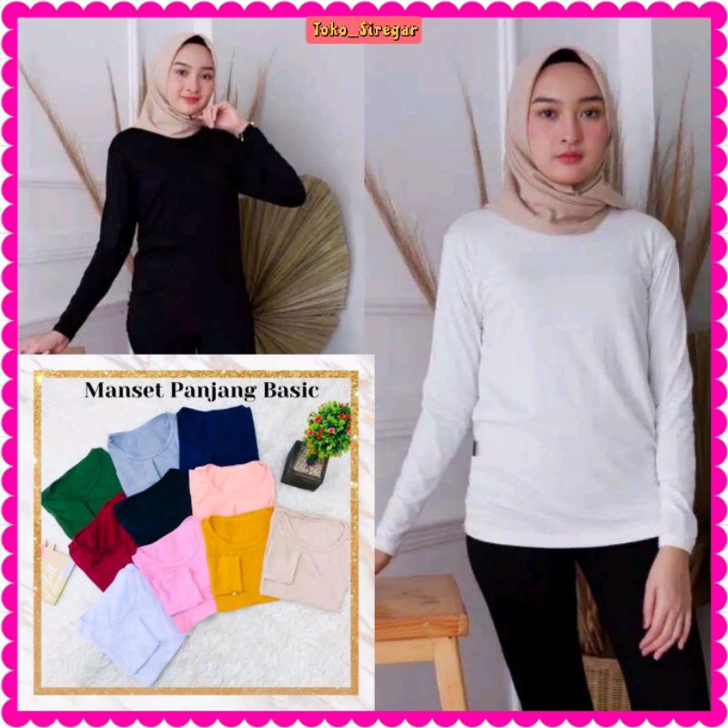 MANSET BAJU / MANSET BADAN / KAOS INNER MANSET OBLONG