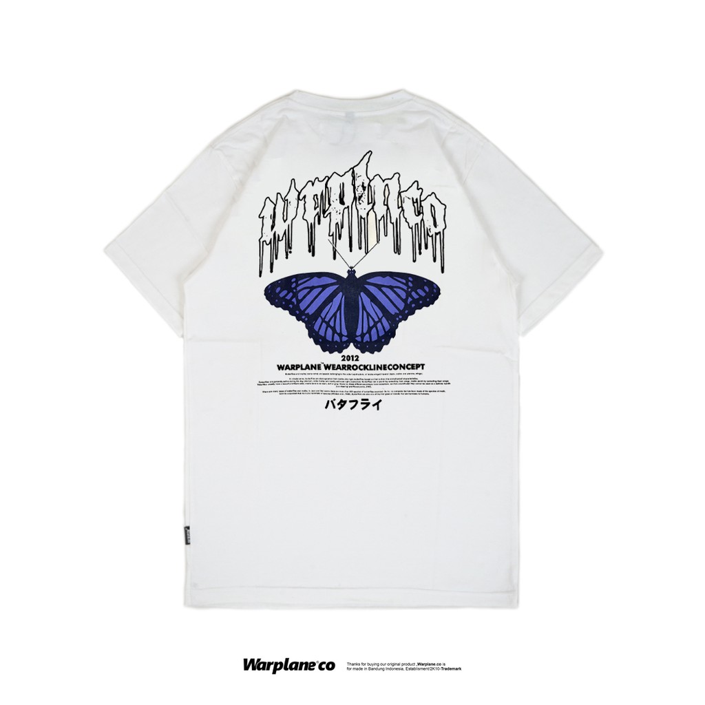 Wrpln TSHIRT - BTFY White /Kaos Dewasa/Kaos Pria / Kaos Warplane