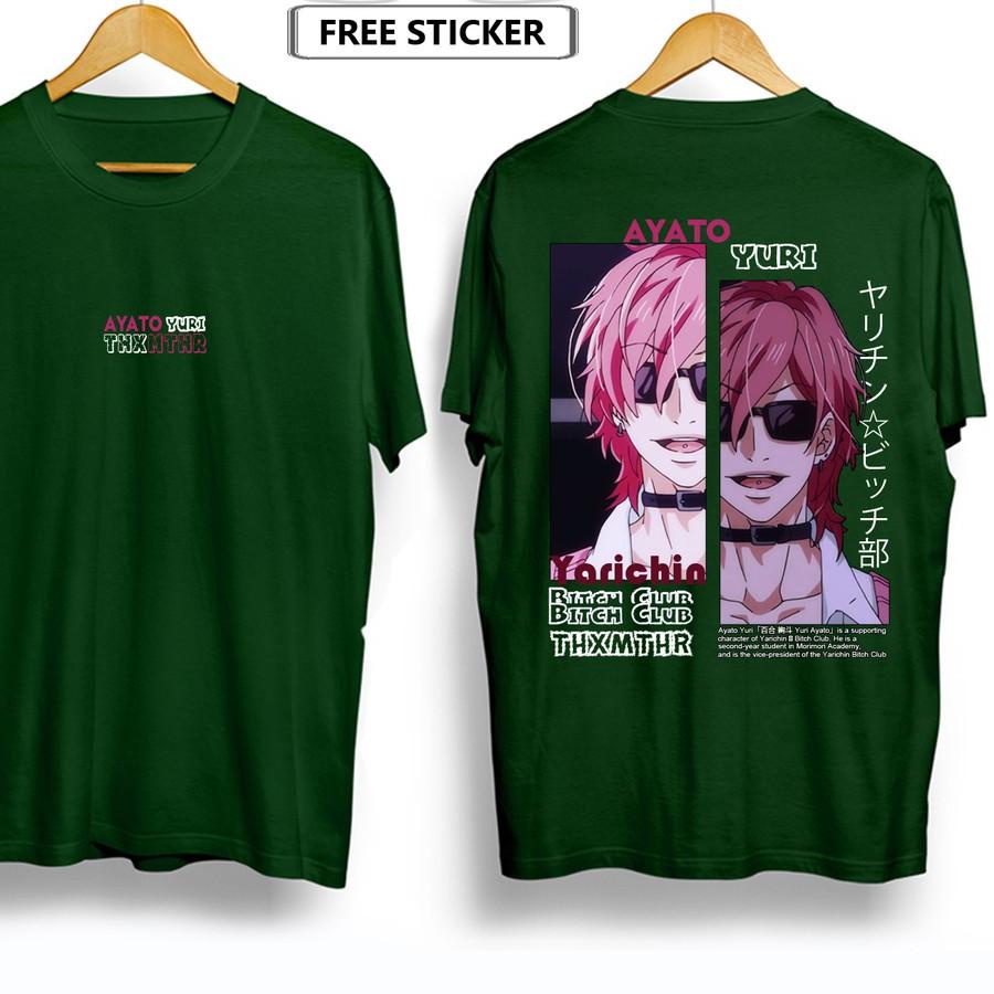 ✺ KAOS AYATO YURI YARICHIN BITCH CLUB TAKASHI YUU KASHIMA TAMURA FUJISAKI ANIME MANGA BAJU JEPANG TM