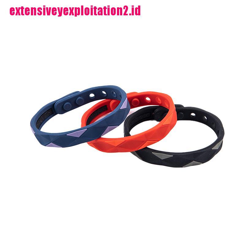 &lt; E2id &amp; &gt; &gt; &gt; Gelang Balance Ion Negatif Anti Statis Bahan Silikon Untuk Pasangan / Pria / Wanita