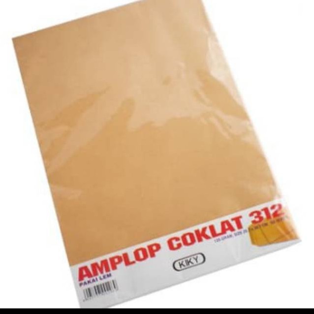 

Amplop Coklat 312 Lem Kyky