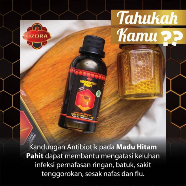 MADU HITAM | MADU KESEHATAN &amp; VITALITAS | OBAT HERBAL - OZORA