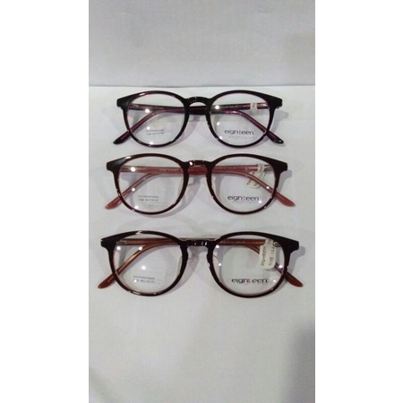 Eighteen Unisex Full Frame Kacamata Tipe 5108