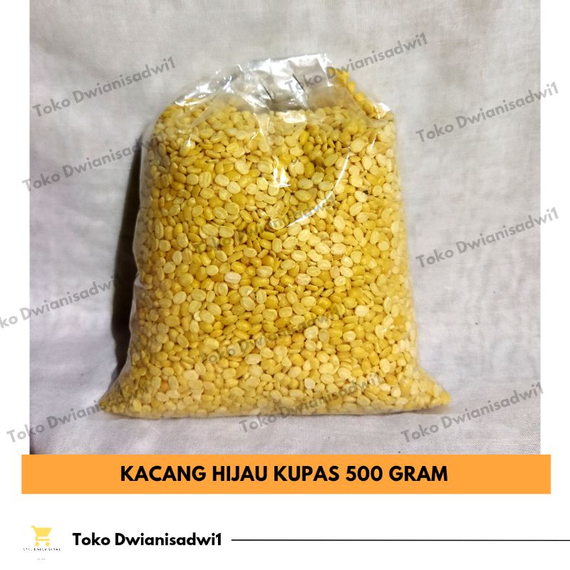 

Kacang Hijau Kupas 500 Gram Untuk Isian Onde-onde atau Bakpao