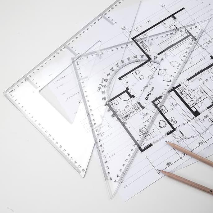 

DELI E6440 DRAFTING/PENGGARIS-SET SQUARE 2PCS 38CM