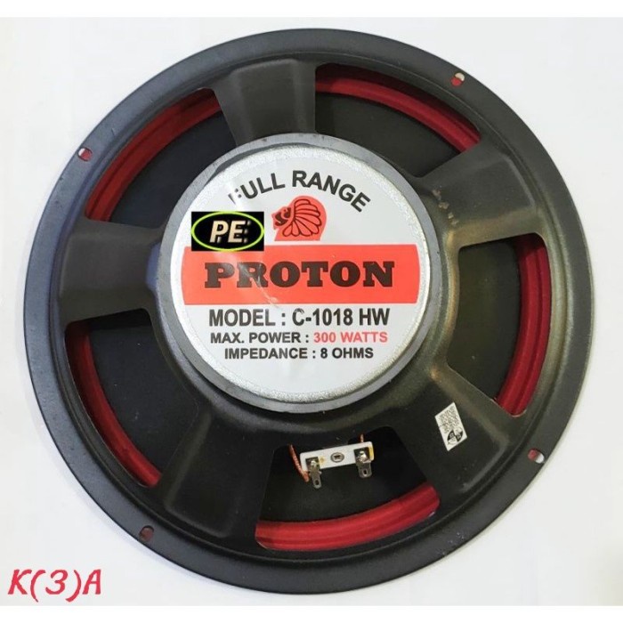 Speaker Proton C-1018Hw 10 INCH FULLRANGE 300 WATT