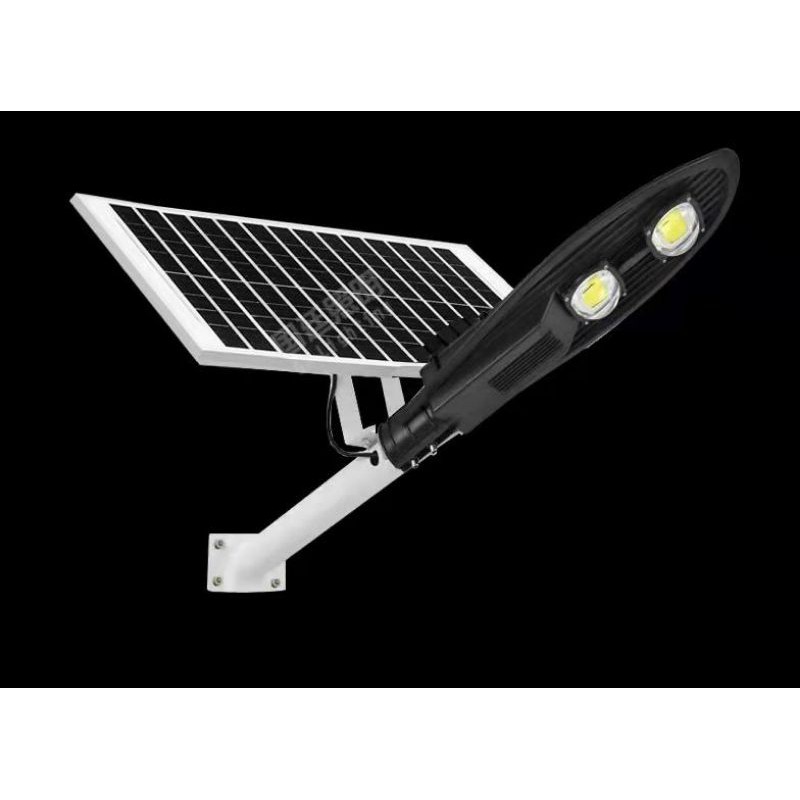Lampu jalan pju cobra 100 watt 100w solar cell lampu jalan solar panel 100w 100watt