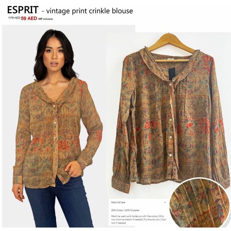 Edc flora blouse