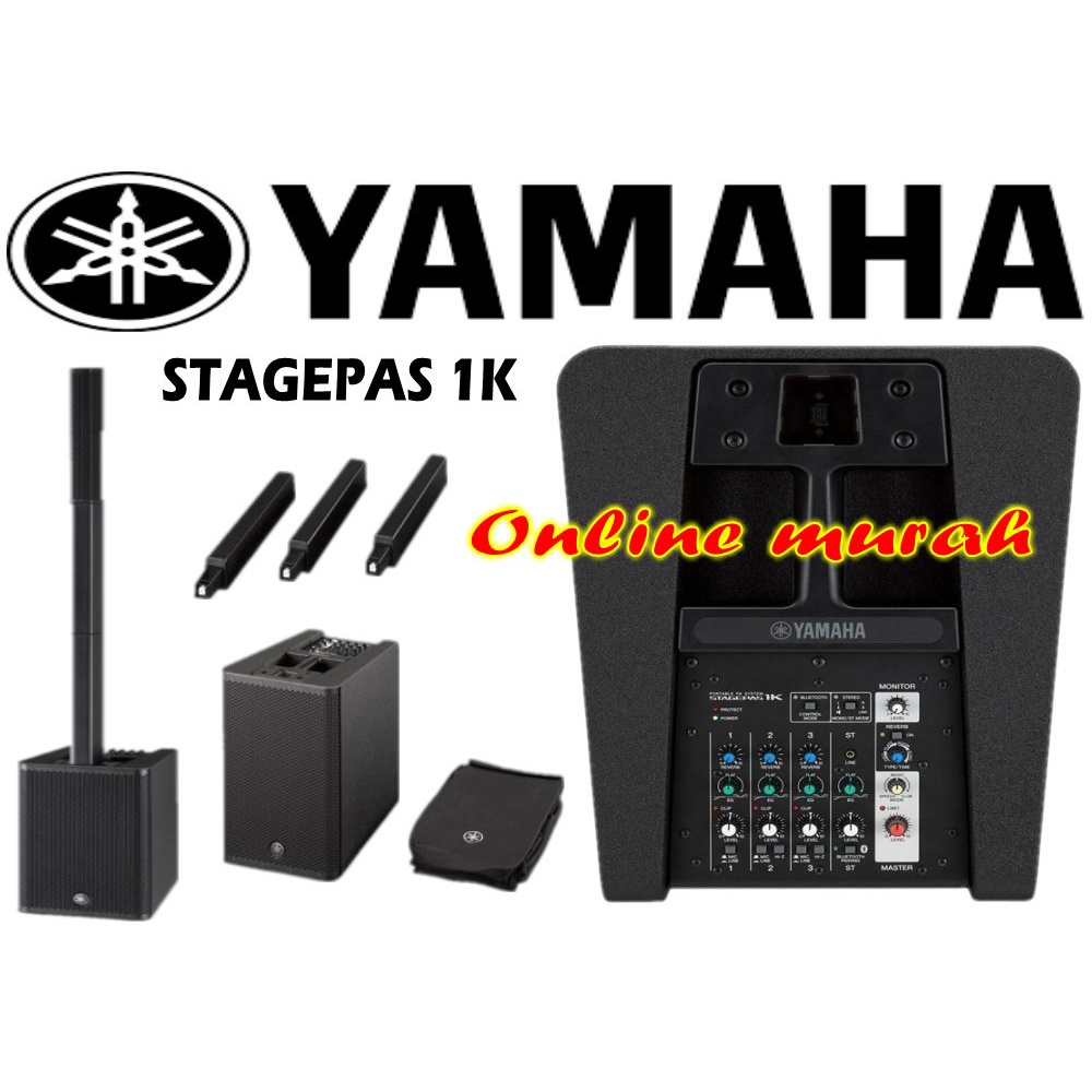 YAMAHA STAGEPAS 1K ORIGINAL SPEAKER COLUMN AKTIF PORTABLE 12 INCH