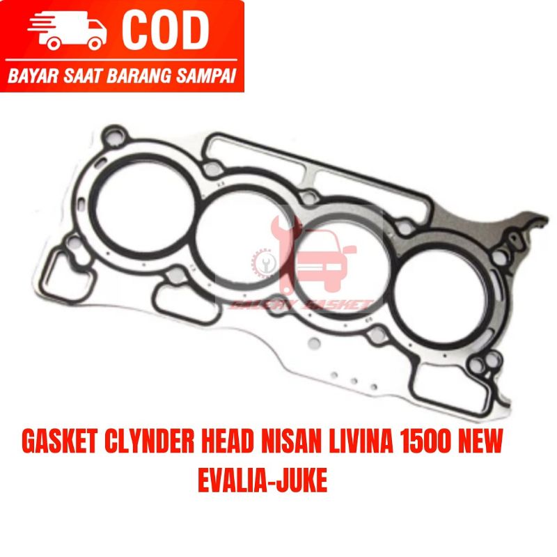 GASKET CLYNDER HEAD NISAN EVALIA JUKE LIVINA 1500CC NEW PAKING HEAD JUKE EVALIA