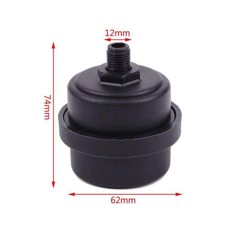 1 / 4 &quot;Filter Peredam Suara Kompresor Udara Bahan Plastik